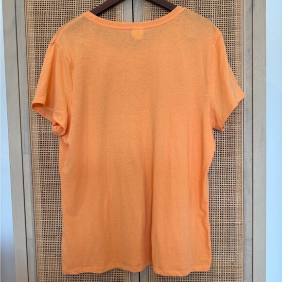 Victoria's Secret Orange Short Sleeve T-Shirt, XXL, NWOT - Picture 3 of 5